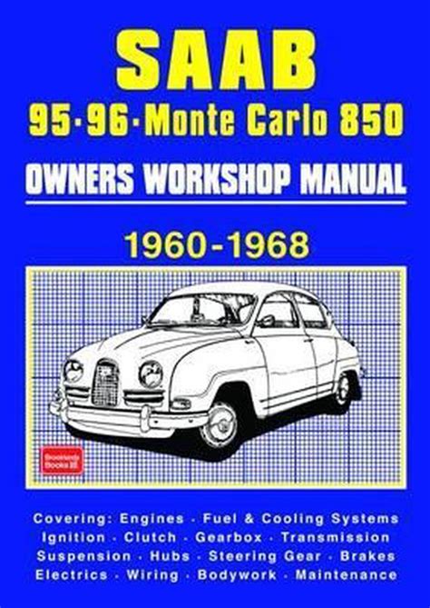 Saab 95 96 Monte Carlo 850 Factory Service Repair Manual Pdf