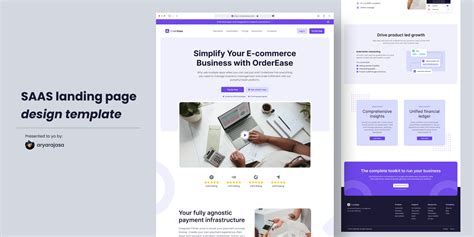 Saas Landing Page Templates