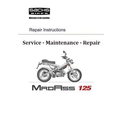 Sachs Madass 125 Workshop Manual Repair Manual Service Manual Download