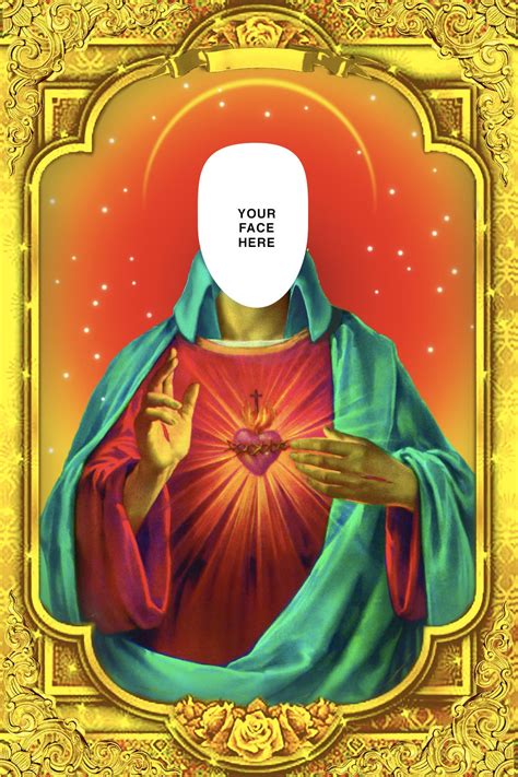 Saint Candle Template