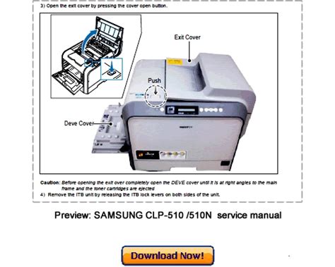 Samsung Clp 510 Clp 510n Service Manual Repair Guide