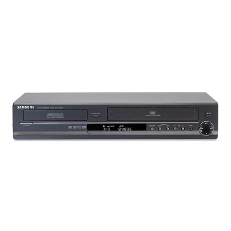 Samsung Dvd Vr330 Dvd Vcr Recorder Service Manual Download