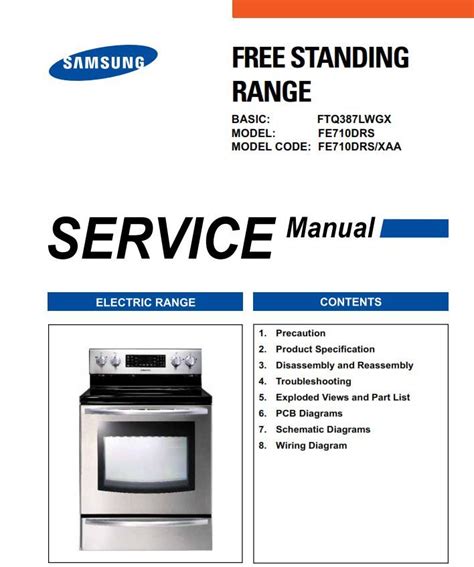 Samsung Fe710drs Service Manual Repair Guide