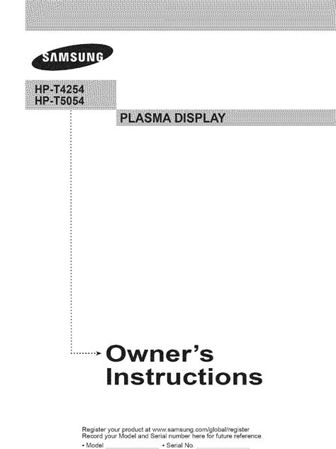 Samsung Hp T4254 Service Manual Repair Guide