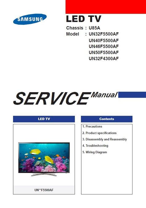 Samsung La40r81bx La37r81bx La32r81bx Tv Service Manual