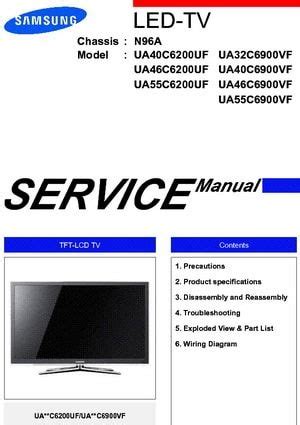 Samsung Le37a656a1f Tv Service Manual Download