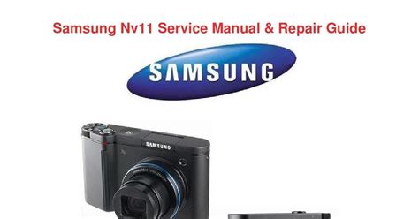 Samsung Nv11 Service Manual Repair Guide