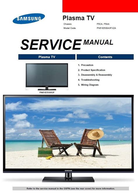 Samsung P42h Service Manual Repair Guide