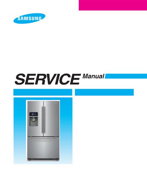 Samsung Rf263beaesr Service Manual Repair Guide