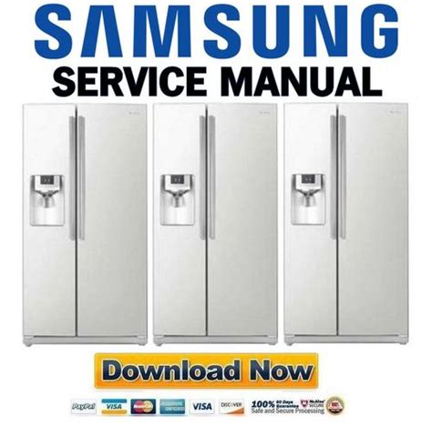 Samsung Rs263bbwp Rs263bbbb Rs263bbsh Service Manual Repair Guide