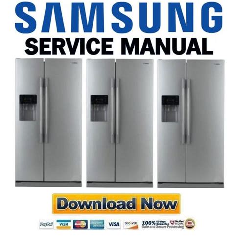 Samsung Rs264absh Rs264abbp Rs264abrs Rs264abwp Service Manual Repair Guide