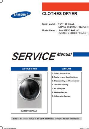 Samsung Rsg5durs Service Manual Repair Guide