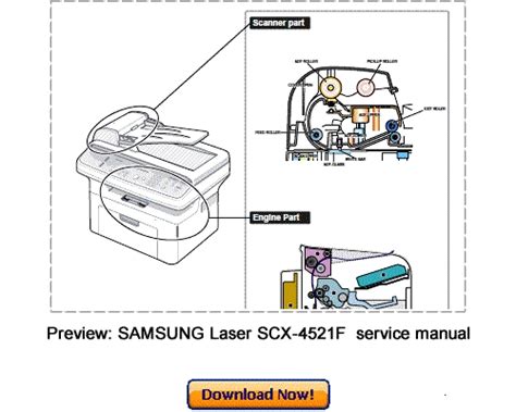 Samsung Scx 4321 Scx 4521f Service Repair Manual Download