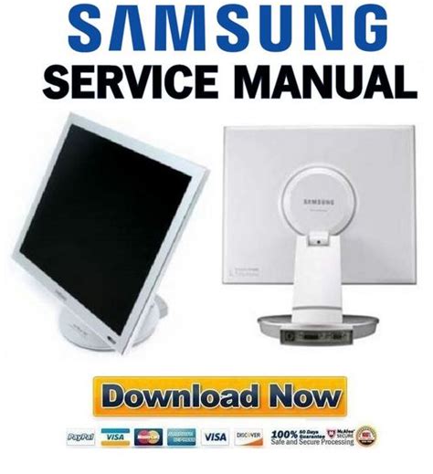 Samsung Syncmaster 193p Service Manual Repair Guide