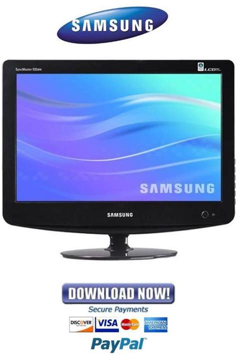 Samsung Syncmaster 932mw Service Manual Repair Guide