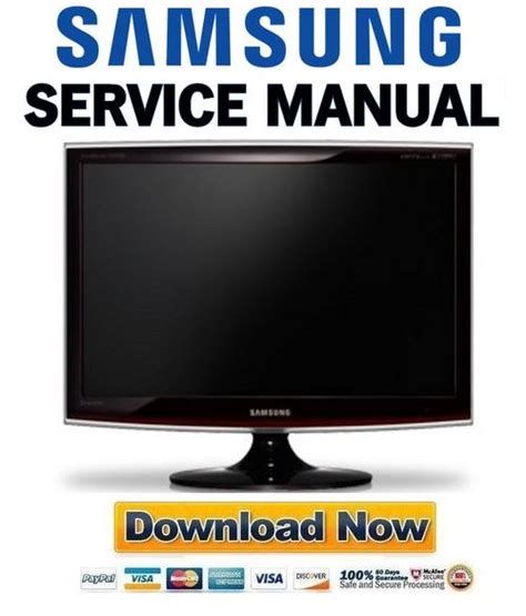 Samsung Syncmaster T240hd Full Service Manual Repair Guide