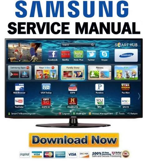 Samsung Un32eh5300 Un42eh5300 Un46eh5300 Service Manual Repair Guide