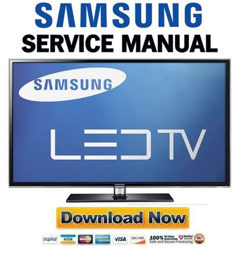 Samsung Un55d6900 Un46d6900 Service Manual Repair Guide