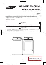 Samsung Wa422prhdwr Service Manual And Repair Guide