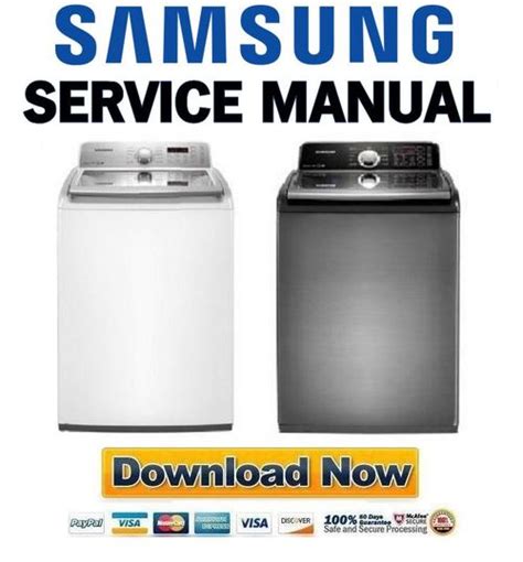 Samsung Wa456drhdwr Wa456drhdsu Washer Service Manual And Repair Guide