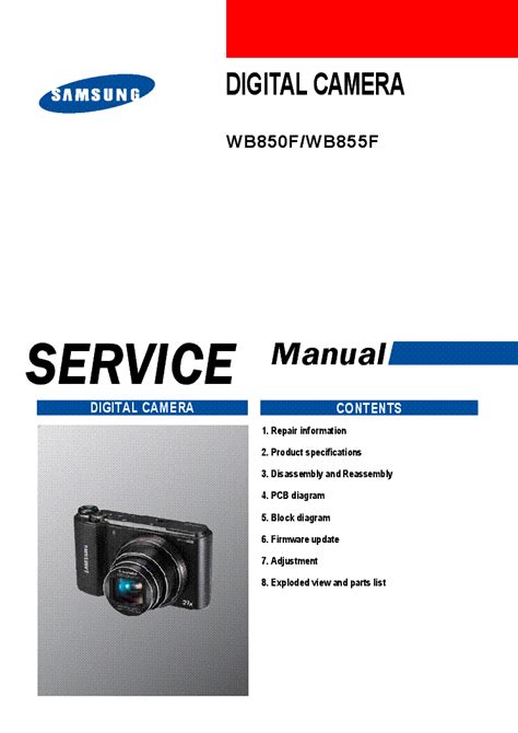 Samsung Wb850f Wb855f Service Manual Repair Guide