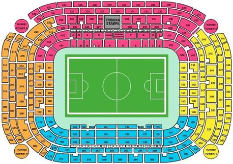 San Siro Stadium Seating Chart