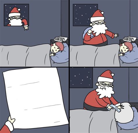 Santa Meme Template