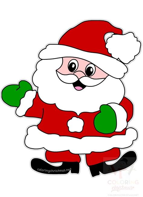 Santa Printable Images