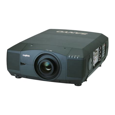 Sanyo Plc Xf42 Multimedia Projector Service Manual Download