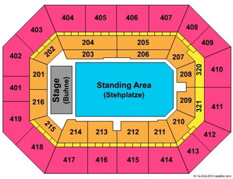 Sap Arena Seating Chart