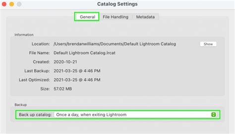 Save Backup Lightroom Catalog As Permanent Catalog