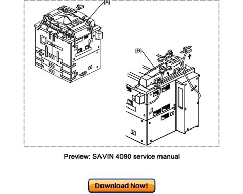 Savin 4090 40105 Service Repair Manual Download