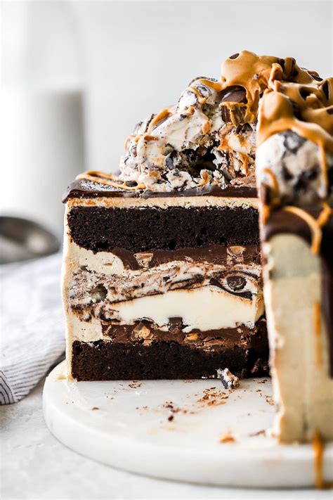 Savoring the Serendipitous Symphony of Moose Tracks Ice Cream Cake