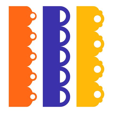 Scalloped Border Template