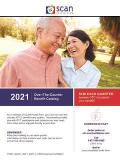 Scan Health Plan Otc Catalog