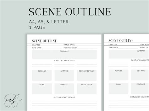 Scene Outline Template