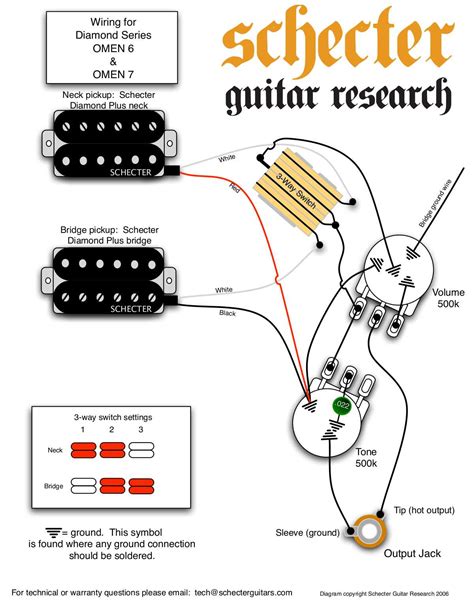 Schecter Bass Wiring Diagram