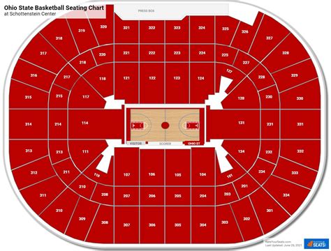 Schottenstein Center Virtual Seating Chart