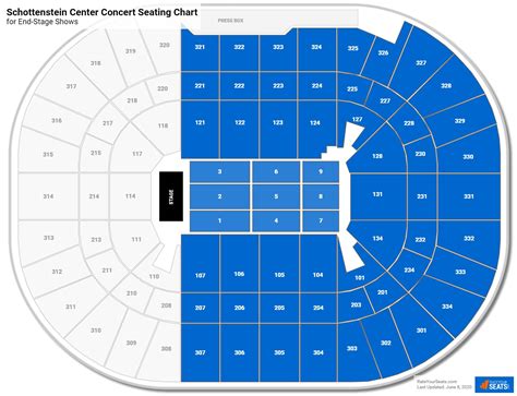 Schottenstein Concert Seating Chart