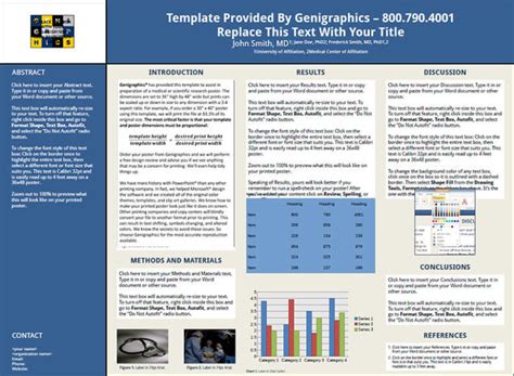 Scientific Poster Template Free Download