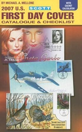 Scott 2007 Us First Day Cover Catalogue Checklist