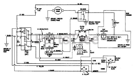 Scotts S1642 Lawn Mower Wiring Diagram Free