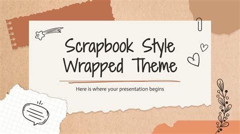 Scrapbook Google Slides Template