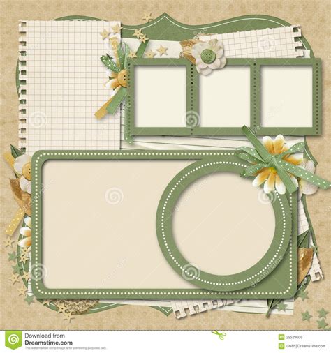 Scrapbook Page Layout Templates
