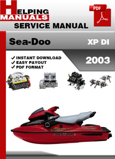 Sea Doo Gtx Di 2003 Factory Service Repair Manual Download Pdf