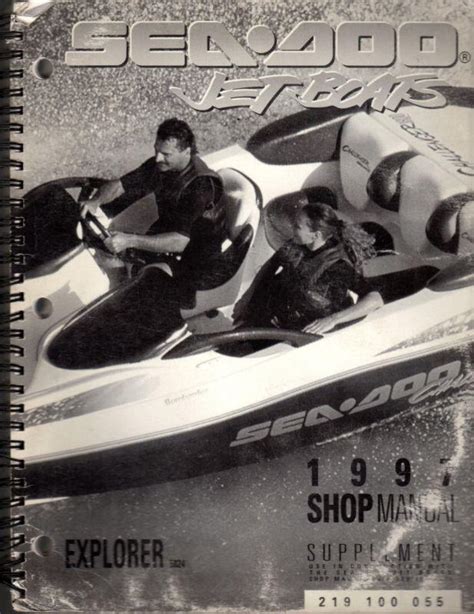 Sea Doo Jet Explorer Workshop Repair Manual 1997