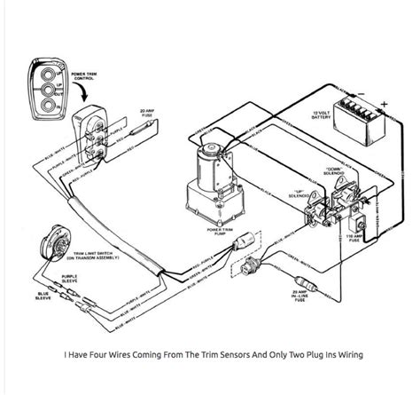 Sea Ray Power Trim Gauge Wiring Diagram