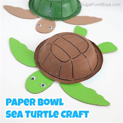 Sea Turtle Craft Template