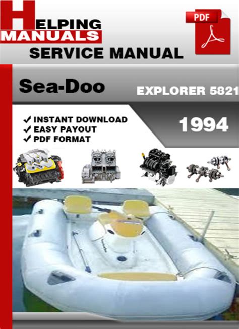 Seadoo Explorer 1994 Workshop Manual