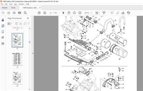 Seadoo Gsx Rfi 5637 1999 Factory Service Repair Manual